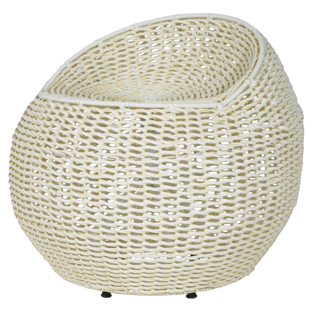 Outdoor Woven Wicker Swivel Stool - Shoppe Details and Design