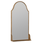 sawyer shelf antique bronze wall mirror.
