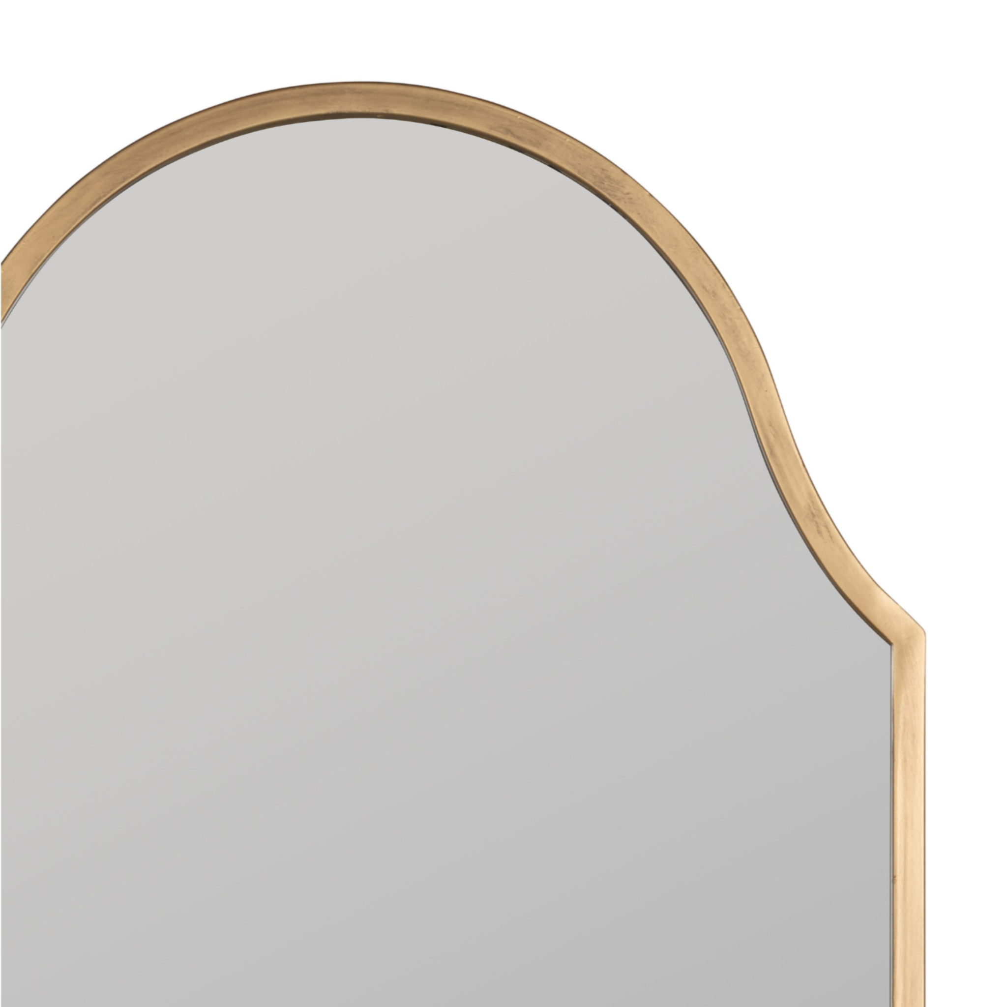 sawyer shelf antique bronze wall mirror.