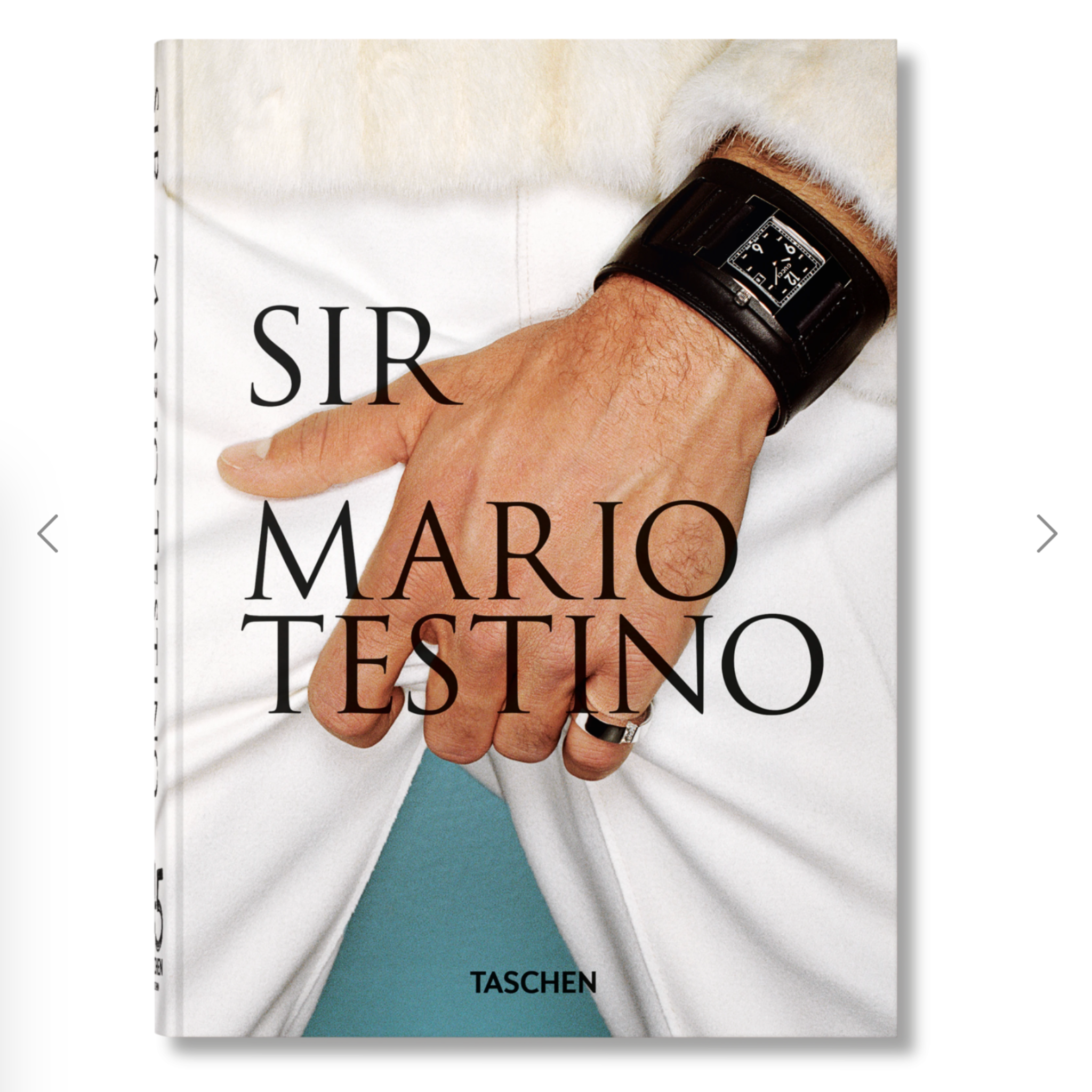 Sir Mario Testino coffee table book.
