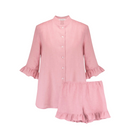 Sleeper Linen Lounge Suit in Pink - Shoppe Details and Design.