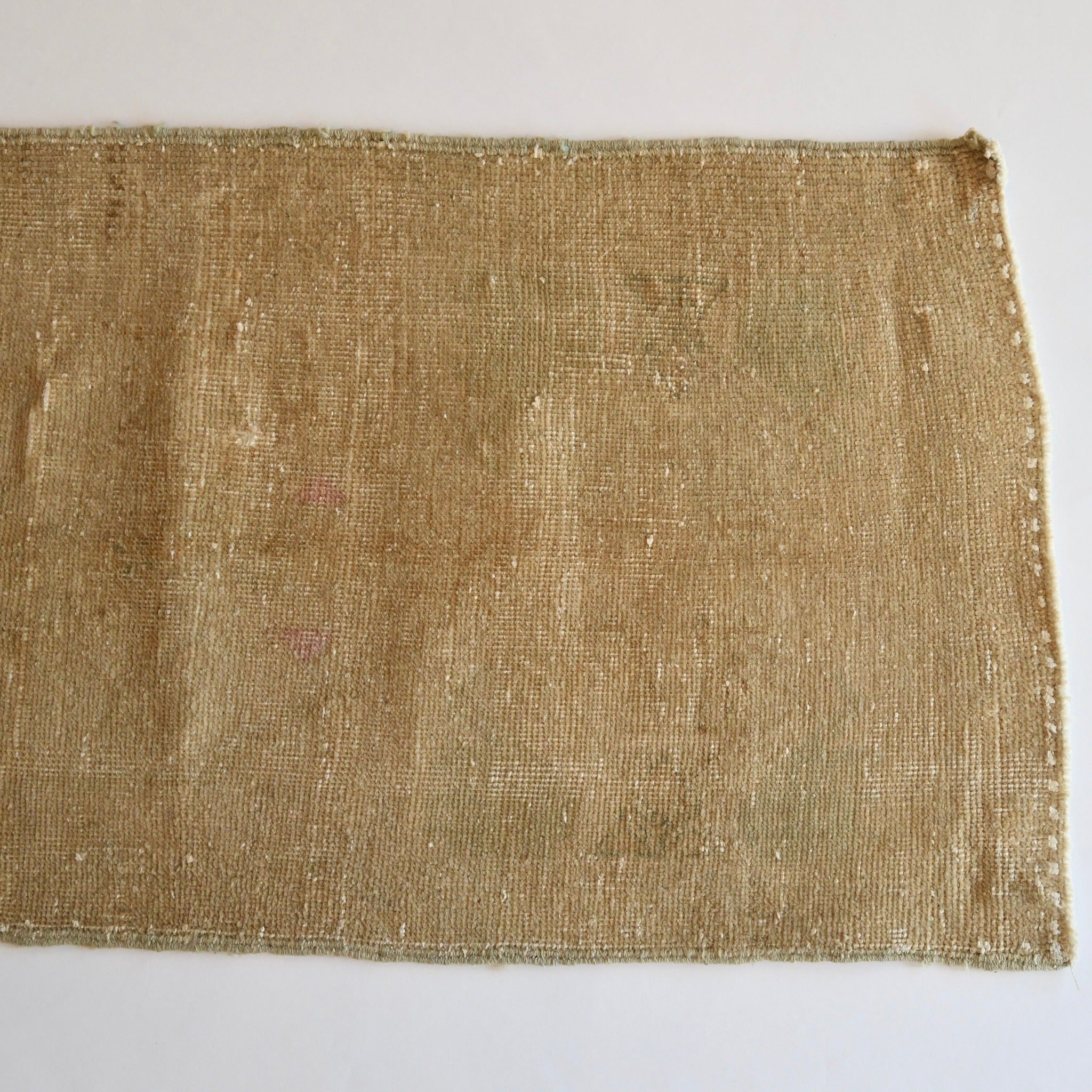 Small vintage Turkish Accent Rug.