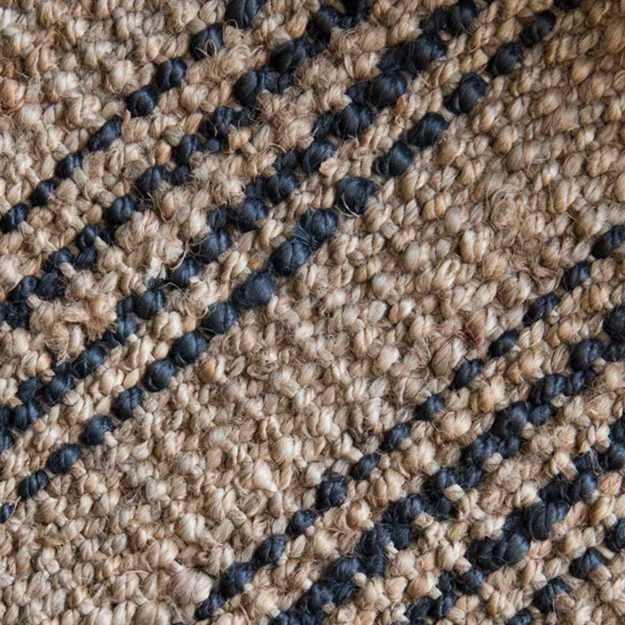 Smith Stripe Jute Rug - Details and Design - Door Mat - Faire - North Avalon