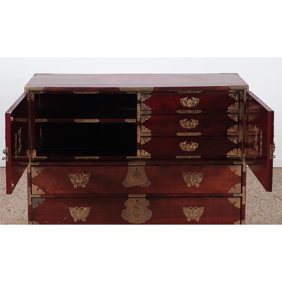 Elegant Antique Asian Liza Chest for stylish storage