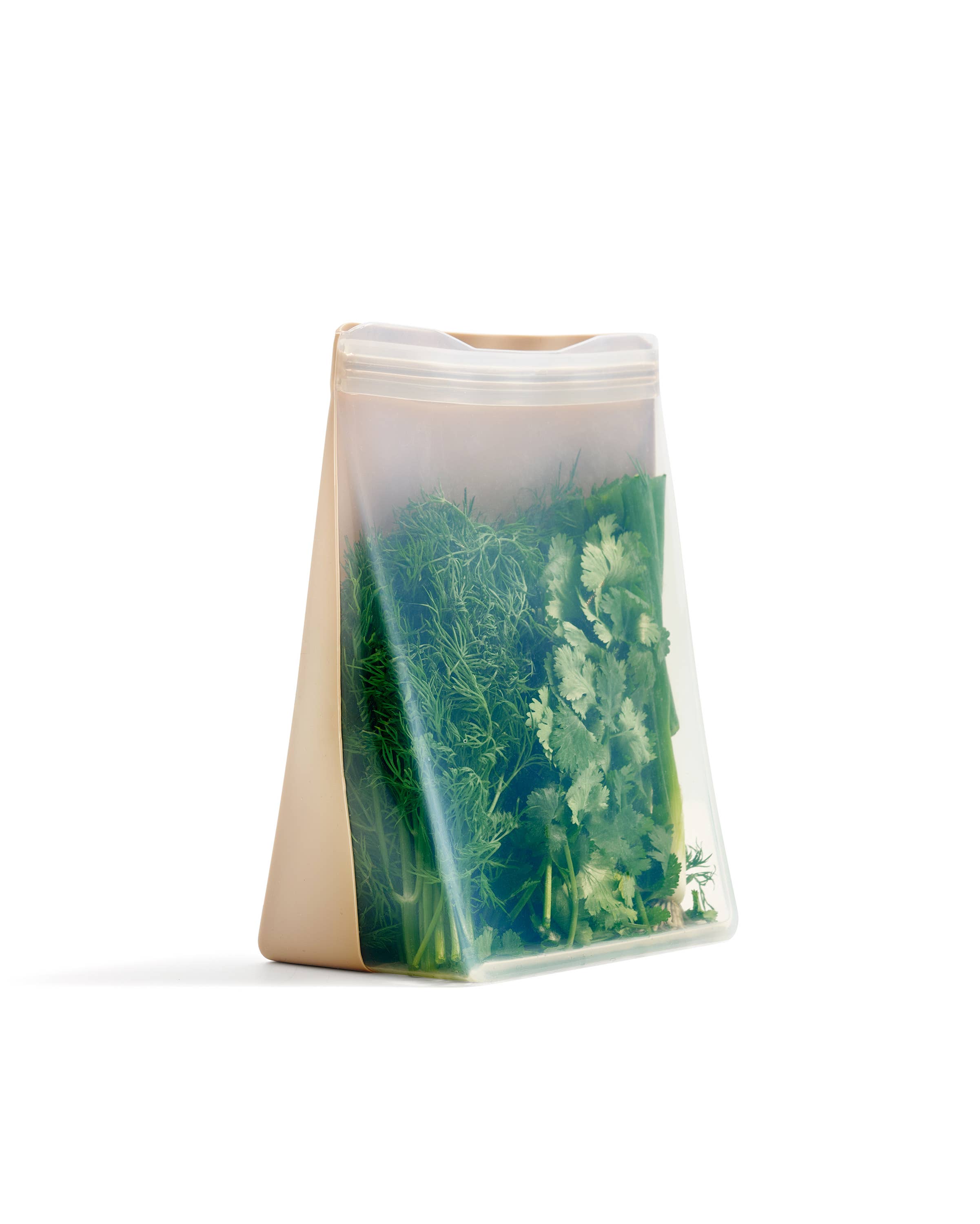 w&p reusable silicone bags - stand up.