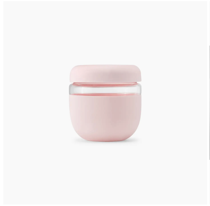 pink - glass - storage - jar - bpa - free- non-toxic