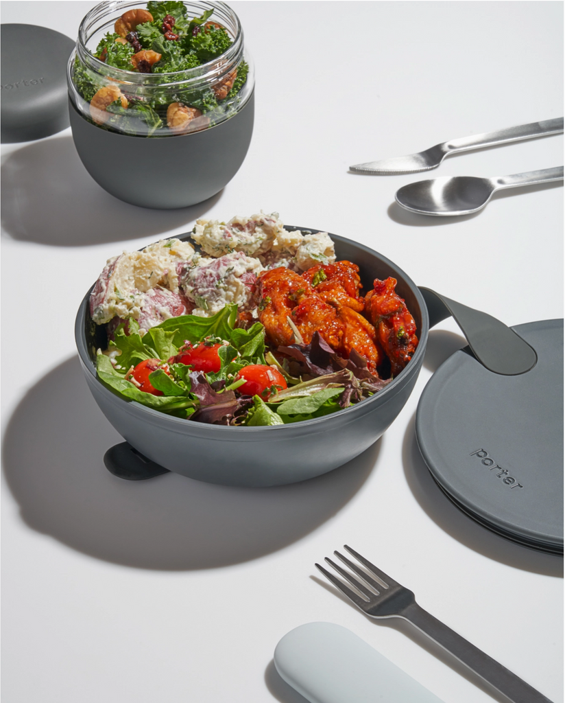 W - P-  Lunch Bowl - BPA-Free - Plastic 