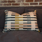 Woven Stripe Lumbar Pillow - Details and Design - Pillow - Details and Design