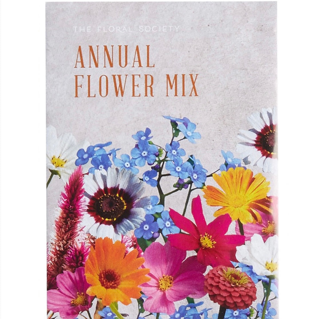 The Floral Society - Annual Flower Seed Mix - Shoppe Details and Design