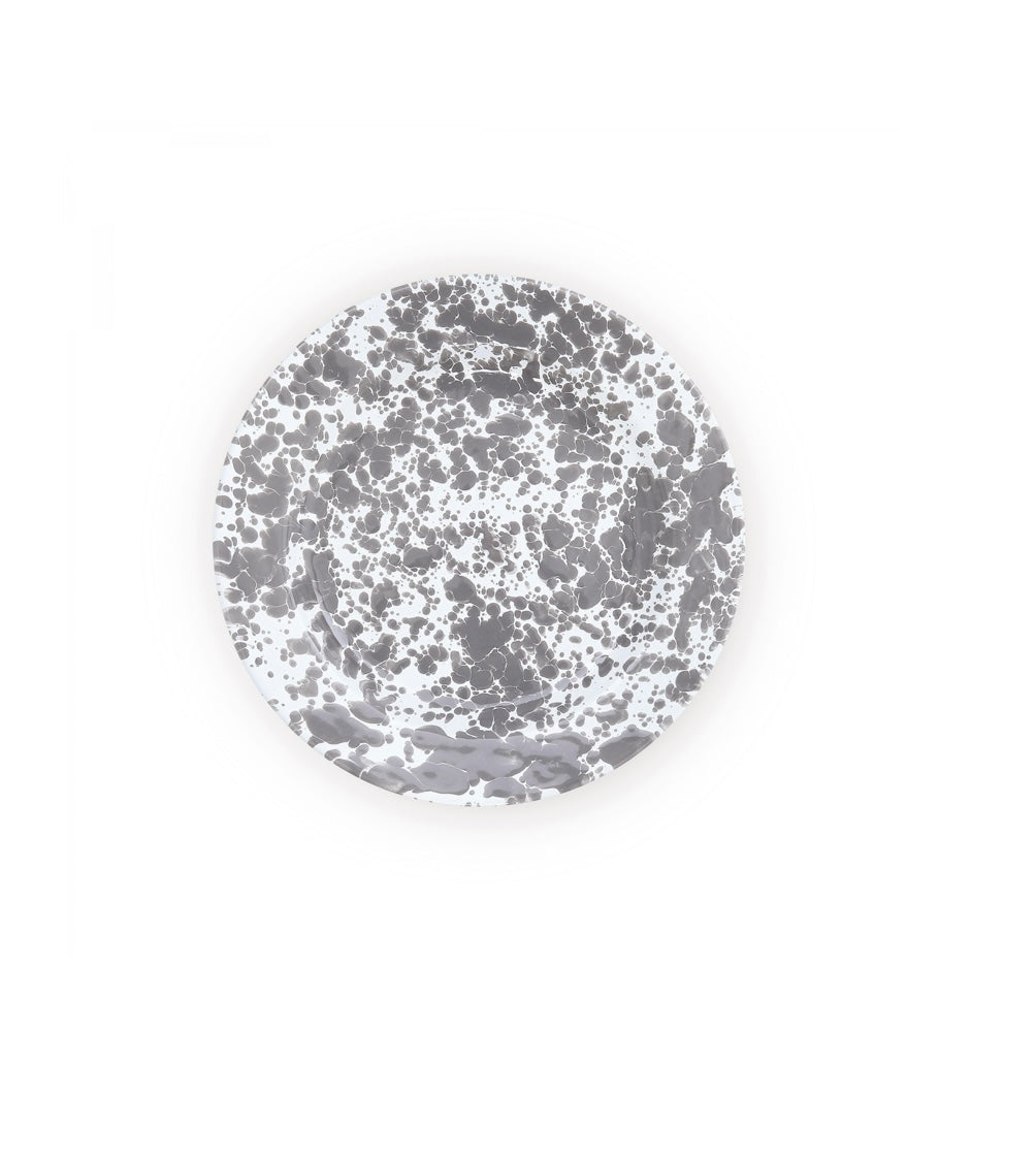 Splatter Dinner Plate - Gray - Shoppe Details and Design