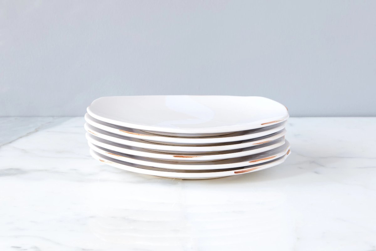 Exposed Edge Organic Salad Plate - Shoppe Details and Design