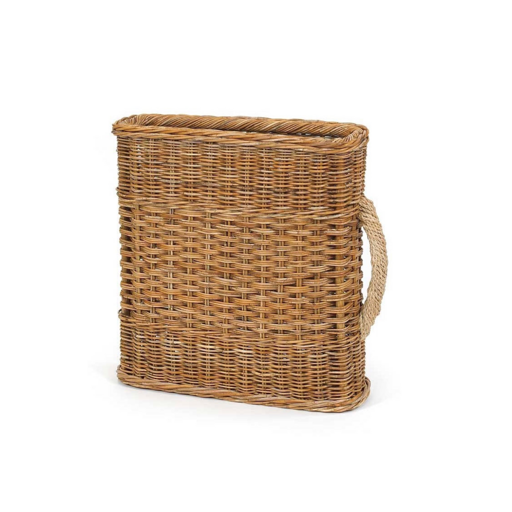 Mainly Baskets French Country Walking Cane Basket with Handle
