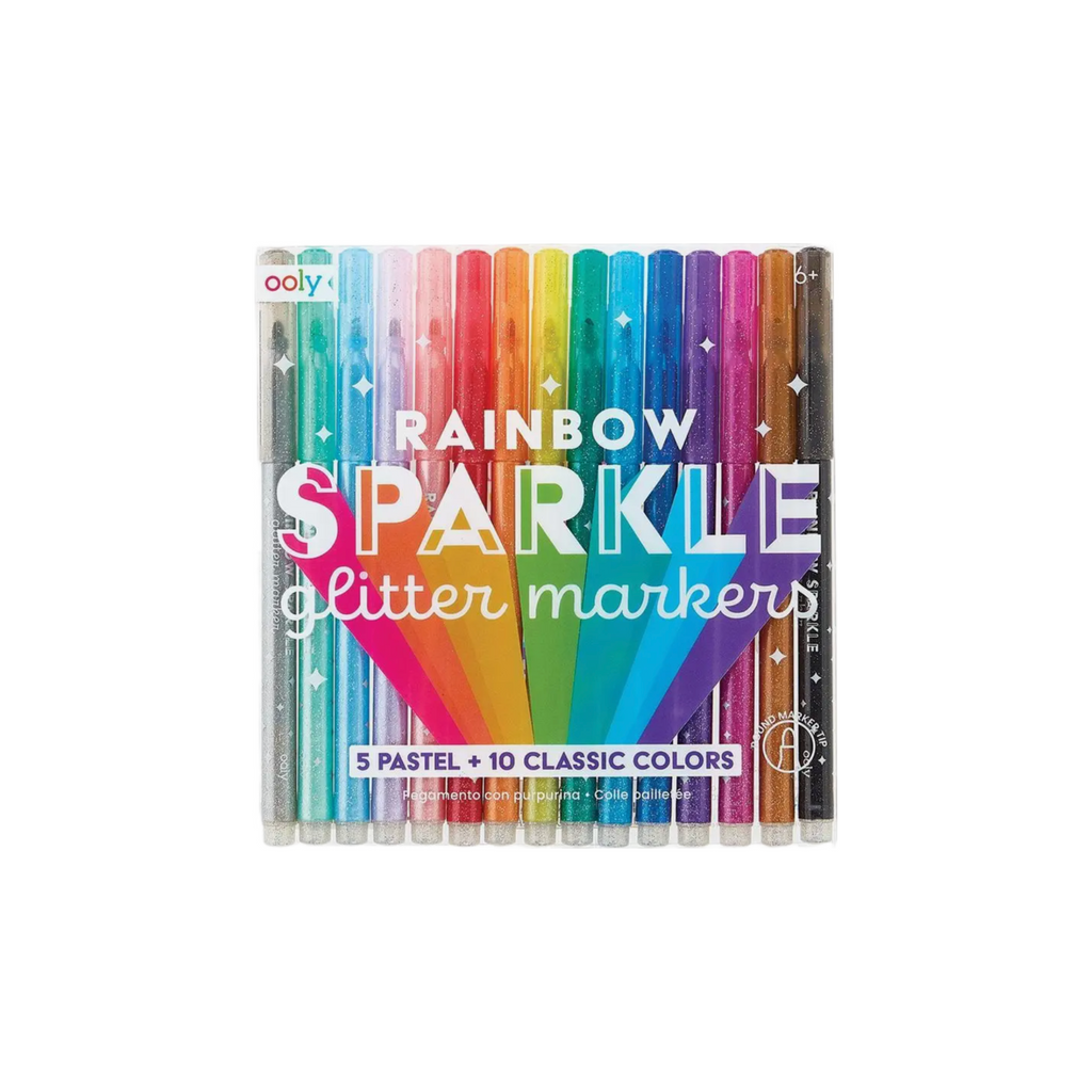 Ooly Rainbow sparkle glitter markers