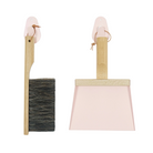 Elegant Pink Dustpan & Brush Set - French Design | Premium Pink Coffret Dustpan & Brush Set - Made in France - Shoppe Details and Design