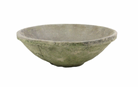 Rustic Terra Cotta Bowl - Grey Moss - Shoppe Details and Design