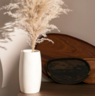 Itza Wood Floral Wooden Vase - Shoppe Details and Design