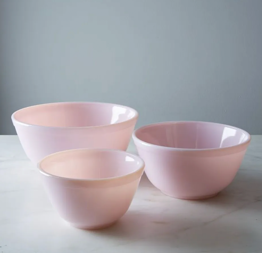 Mosser - Set of 3 Rose Mixing Bowls – Shoppe Details and Design