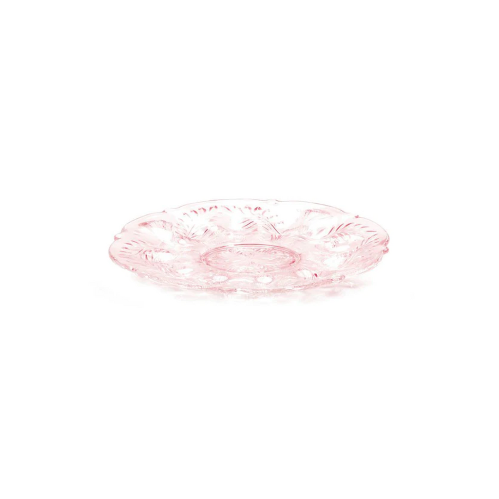 Thistle Dessert Plate - Rose