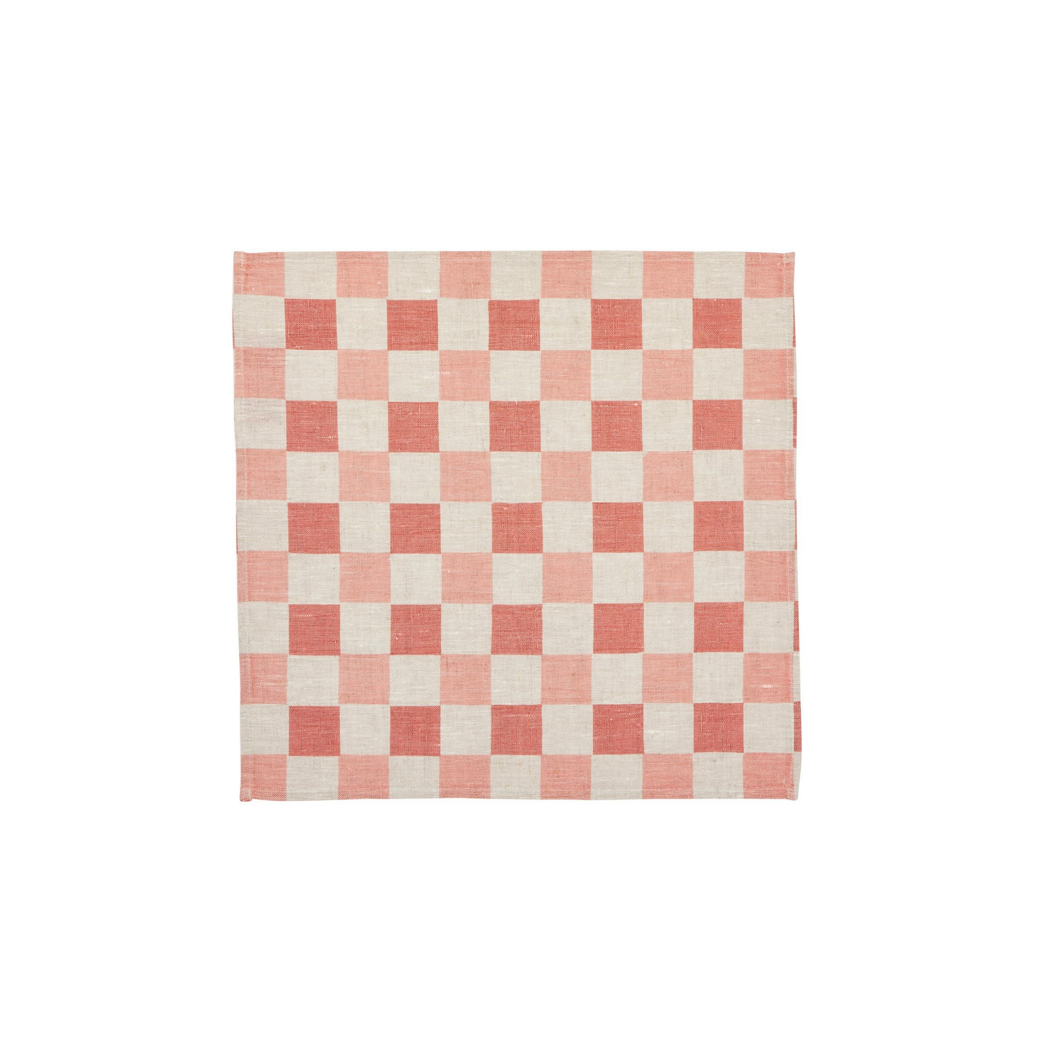 Checker Blossom Napkins Set - Bonnie and Neil - Shoppe Details and Design