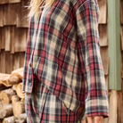 The Great Square Pajama Set in Winter Cabin Plaid - Shoppe Details and Design