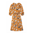 The Great Derby Dress with Braided Belt in Amber Antique Floral - Shoppe Details and Design