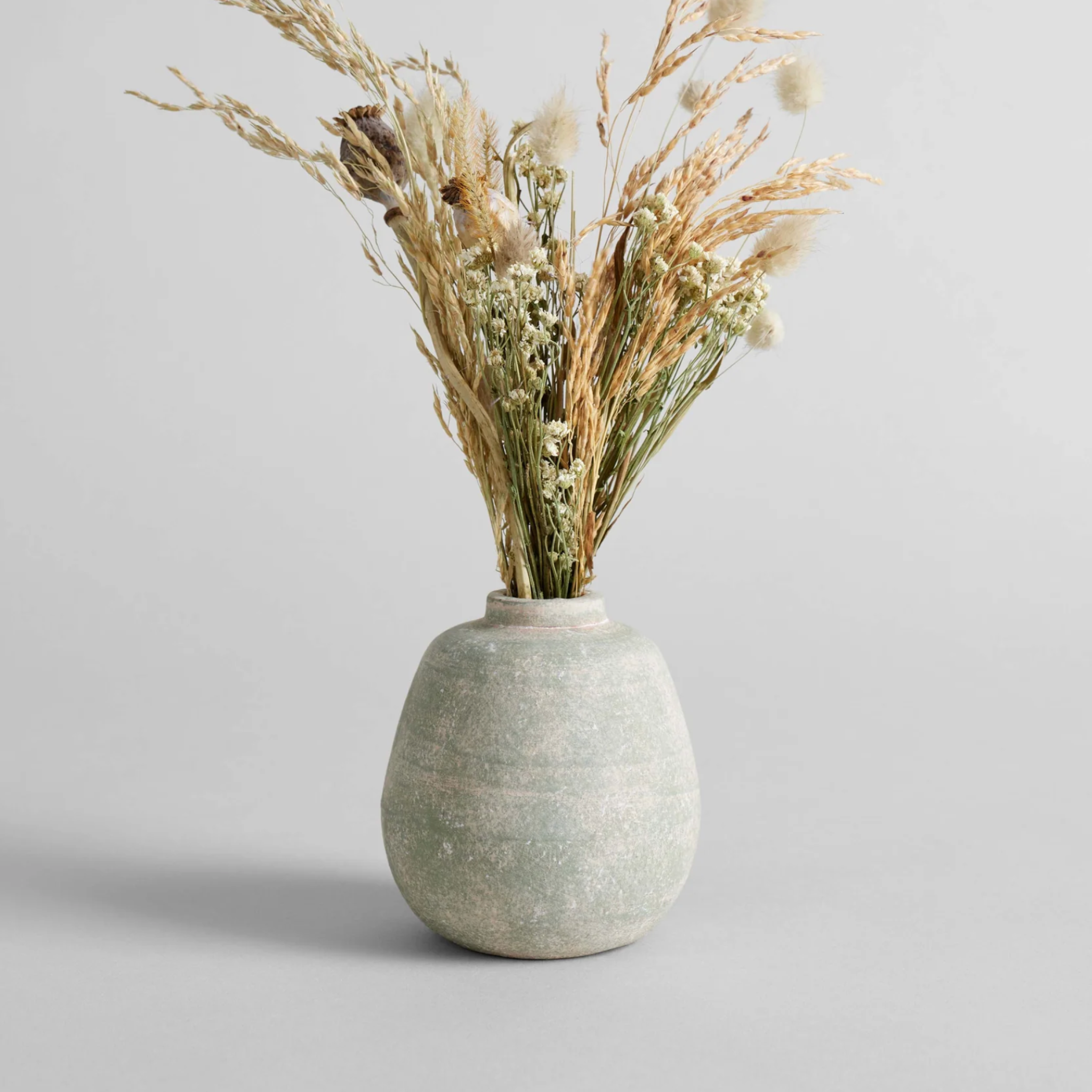 Greenwash Terra Cotta Bud Vase, Short - Shoppe Details and Design