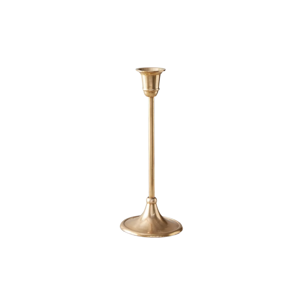 Medium Brass Gold Antique Candlestick holder