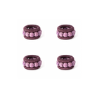 Eggplant Lilac Berry Napkin Rings - Set of 4 - Shoppe Details and Design