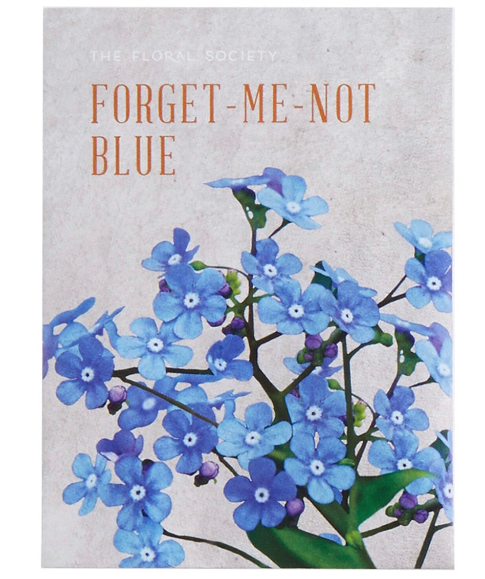 The Floral Society - Blue Forget-Me-Not Seeds - Shoppe Details and Design.