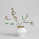 faux eucalyptus seed branch.