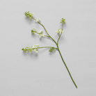 faux white spirea buds.