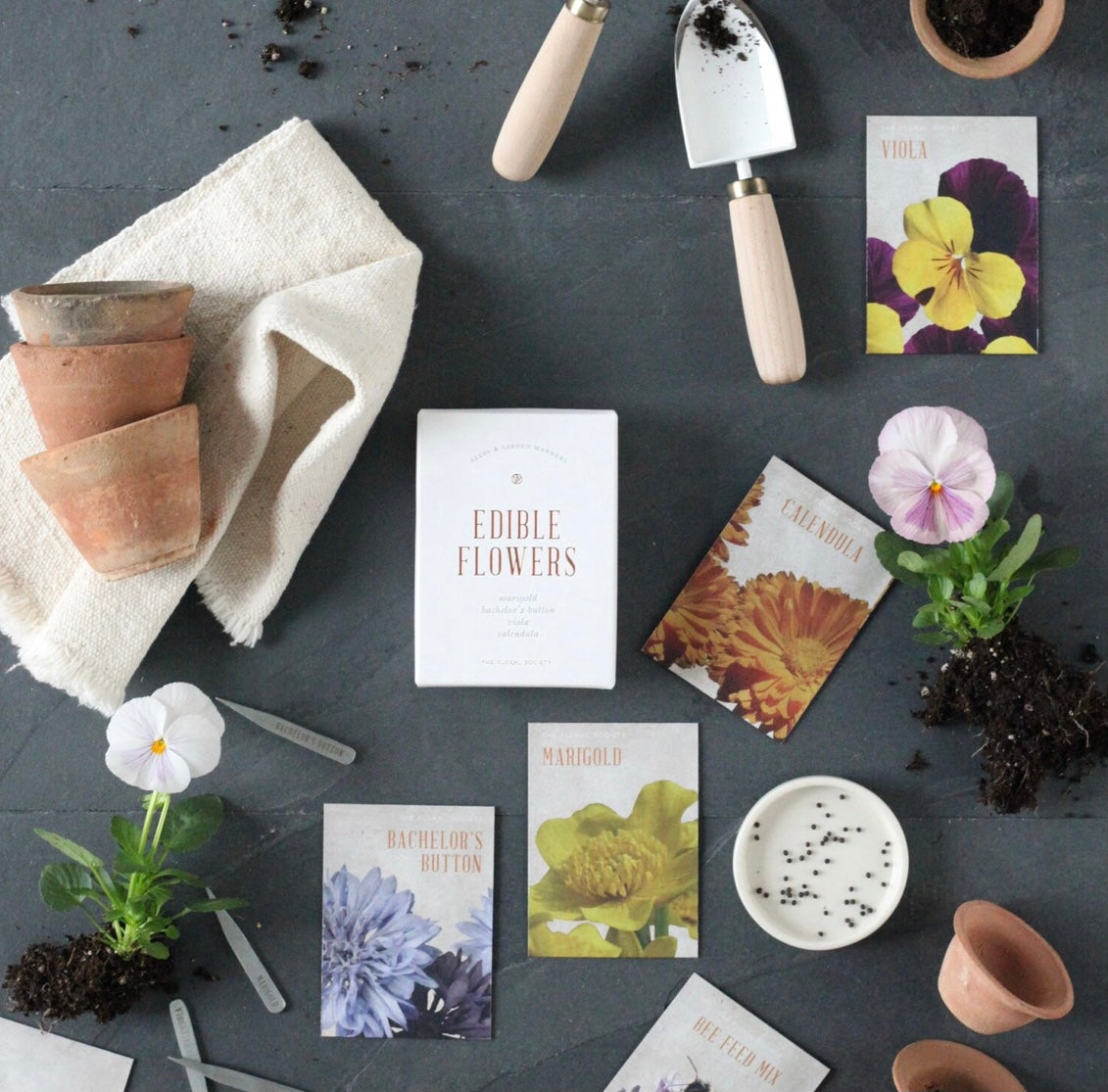 The Floral Society - Snapdragon Seeds - Shoppe Details and Design.