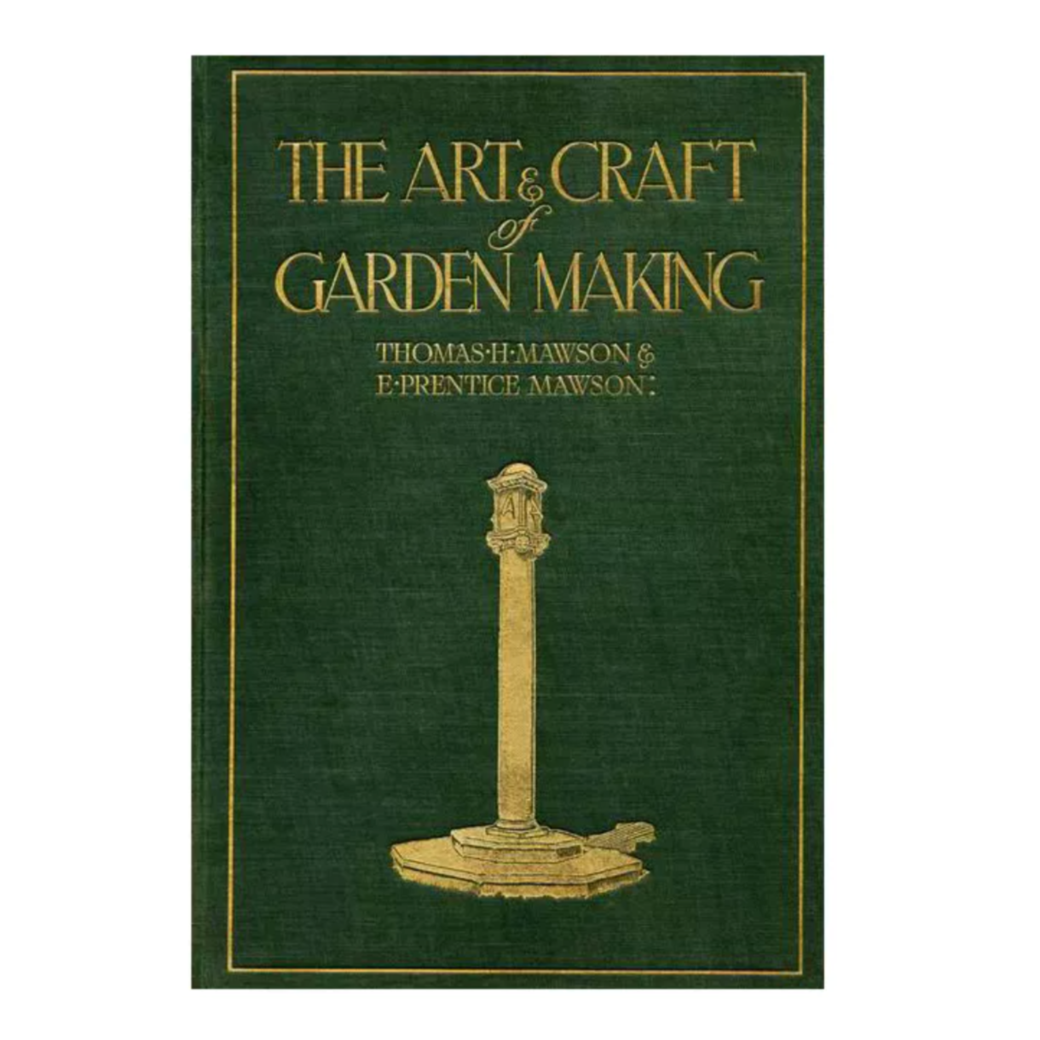 The Art & Craft of Garden Making green coffee table book.