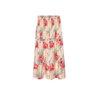 the great viola silk skirt in echo rosa print.